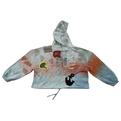 "GROW & FLOW" SMALL-MEDIUM CROPPED HOODY: 3 of 3