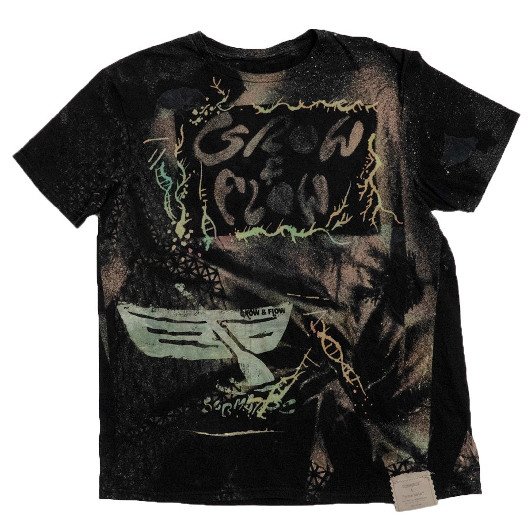 1 of 1 "GROW & FLOW" T-Shirt (L) #8/9