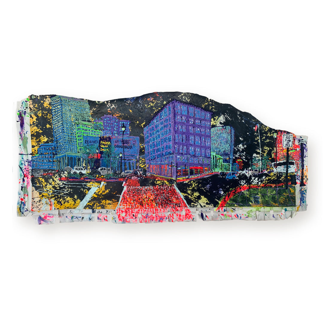 Broad St. Newark, NJ - Original Painting