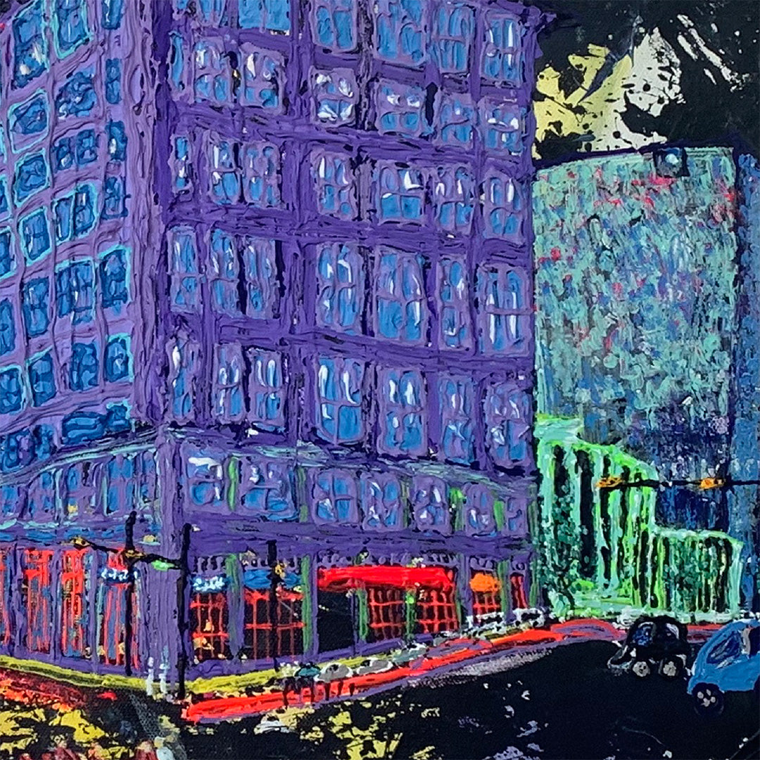 Broad St. Newark, NJ - Original Painting