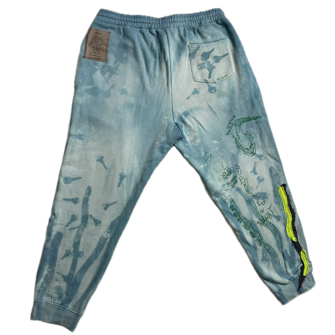 "GROW & FLOW" LARGE SEAWEED SWEATPANTS: 3 of 6