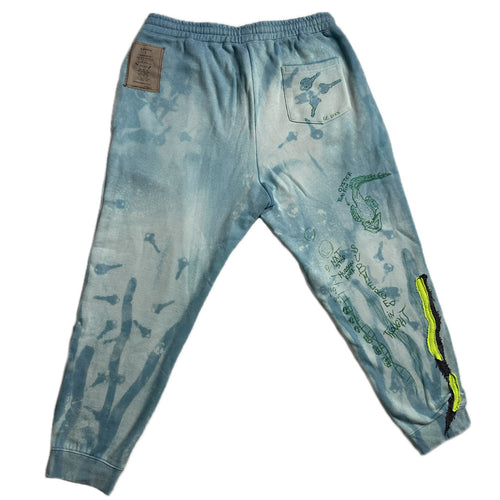 "GROW & FLOW" LARGE SEAWEED SWEATPANTS: 3 of 6