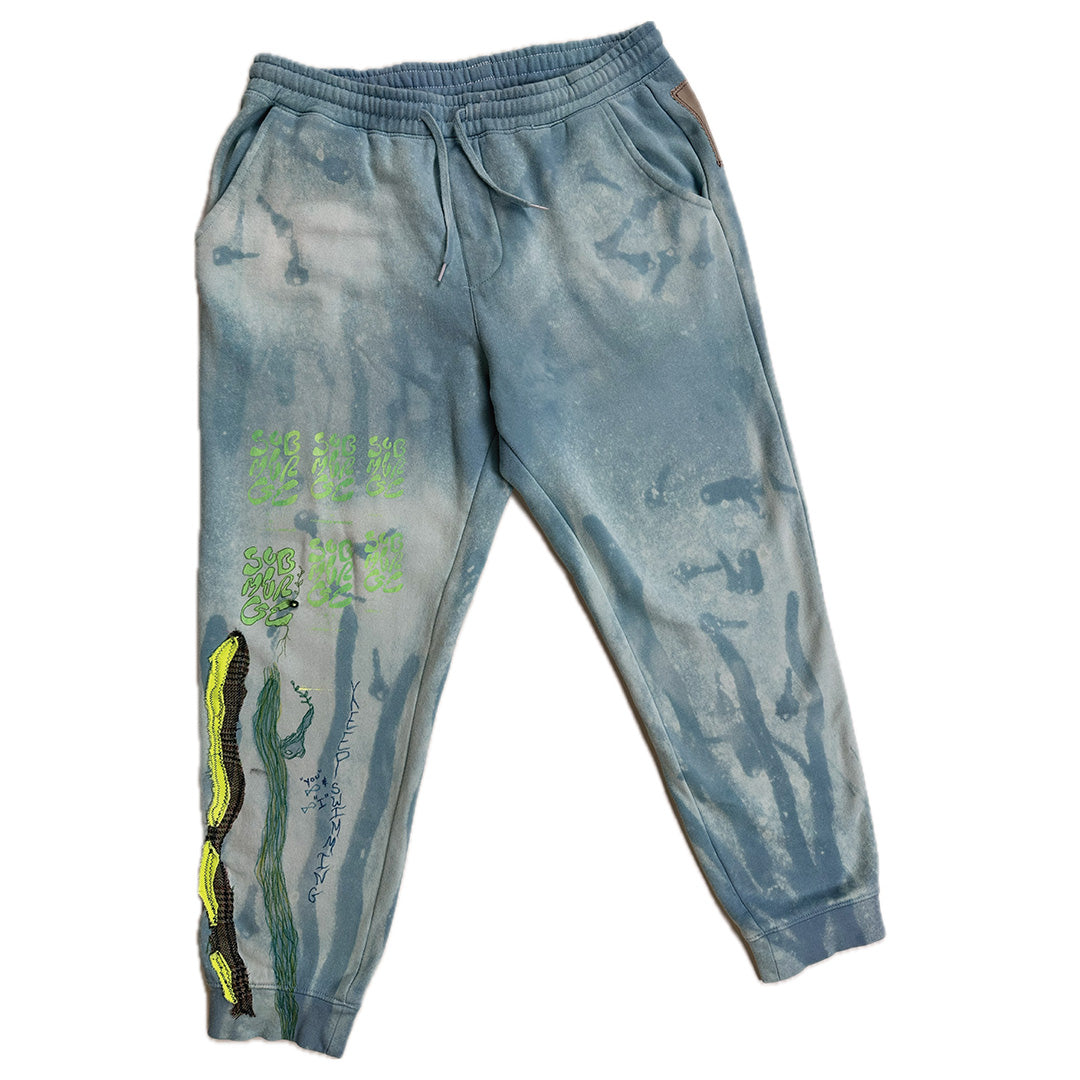 "GROW & FLOW" LARGE SEAWEED SWEATPANTS: 3 of 6