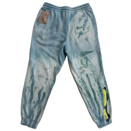"GROW & FLOW" SMALL SEAWEED SWEATPANTS: 1 of 6