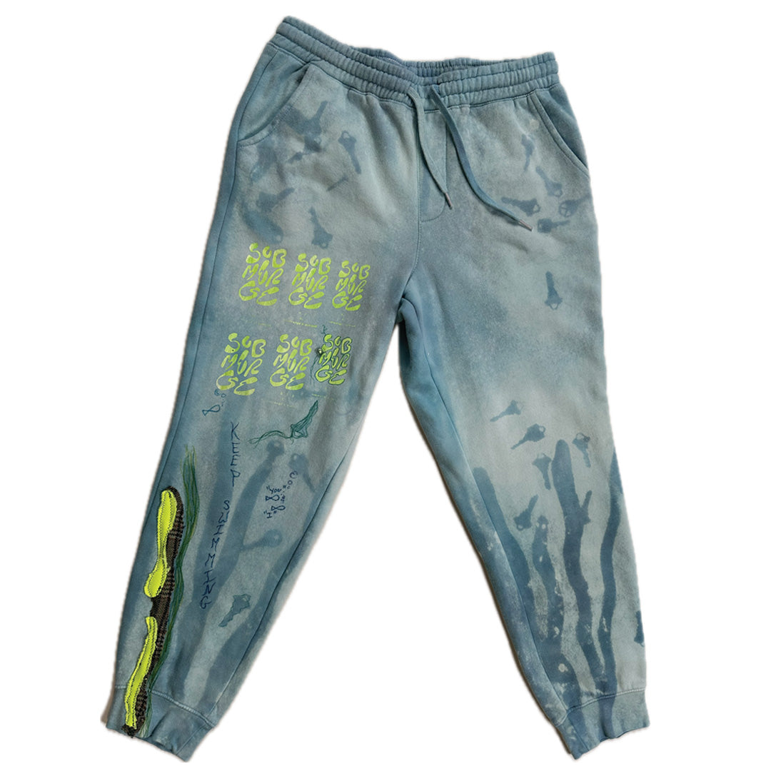 "GROW & FLOW" SMALL SEAWEED SWEATPANTS: 1 of 6